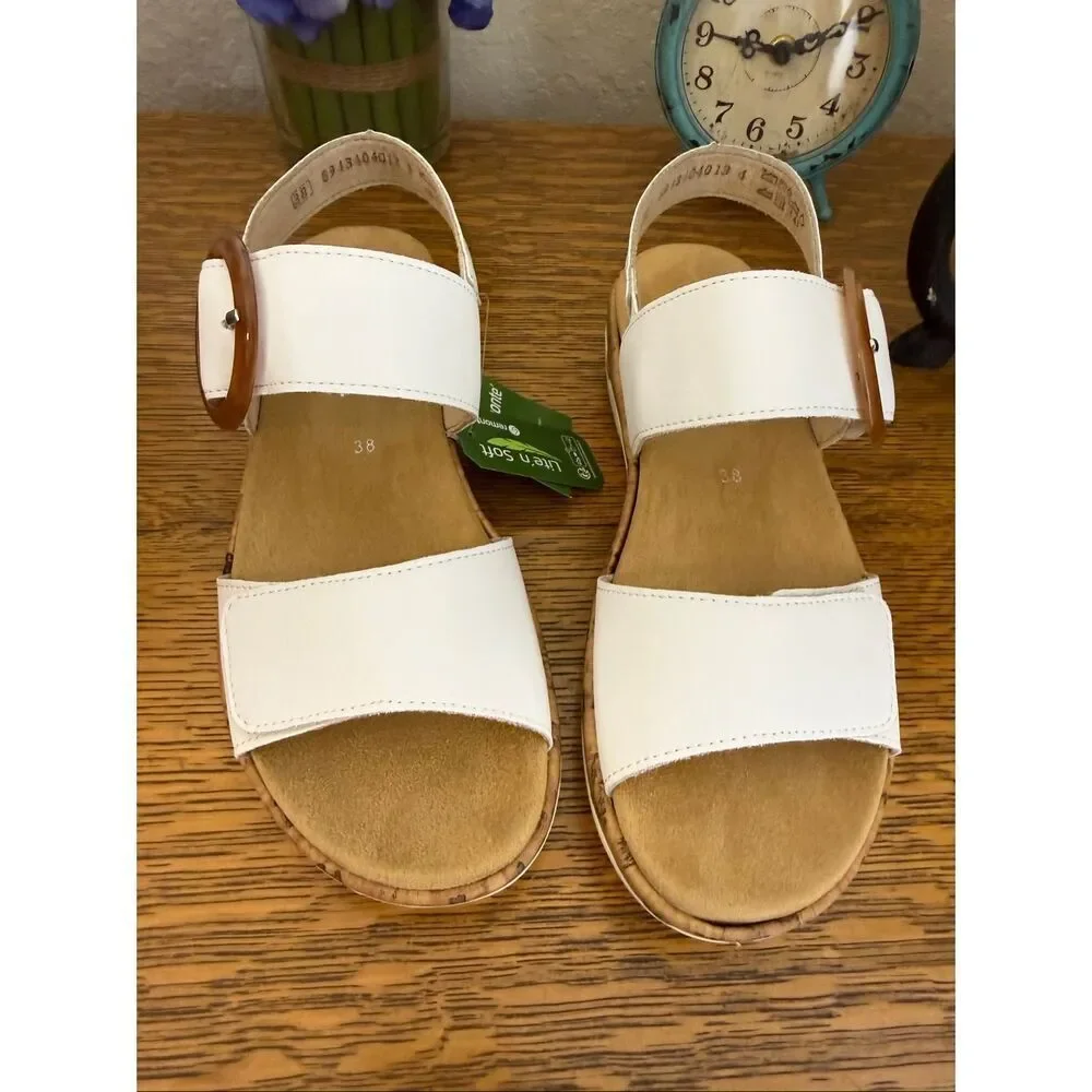 Remonte Jocelyn 53 Sandal in Weiss Summer, Casual, Comfort, Boho-Chic, Beach